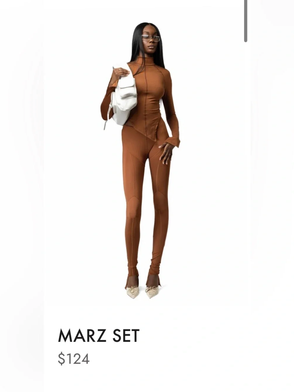 NWT WMNS WEAR Marz SetColor: Cinnamon/Terracotta Brown Sz Small Yoga Street Wear